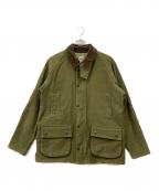 F.O.B FACTORYエフオービー ファクトリー）の古着「フレンチモールスキン」｜カーキ×ブラウン