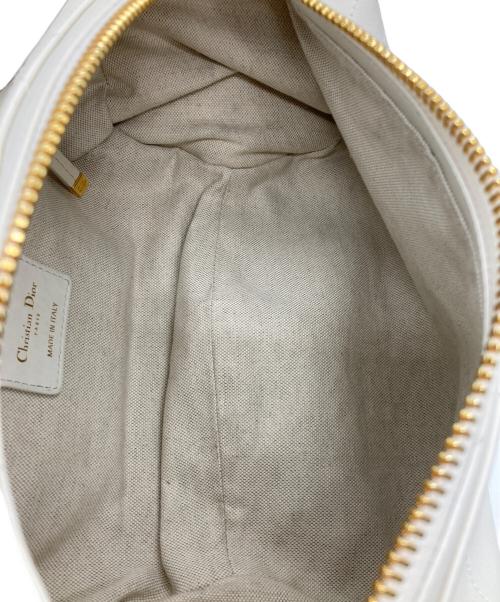 Christian Dior（クリスチャン ディオール）Christian Dior (クリスチャン ディオール) ミニボストンバッグ ホワイトの古着・服飾アイテム
