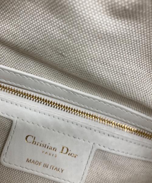 Christian Dior（クリスチャン ディオール）Christian Dior (クリスチャン ディオール) ミニボストンバッグ ホワイトの古着・服飾アイテム