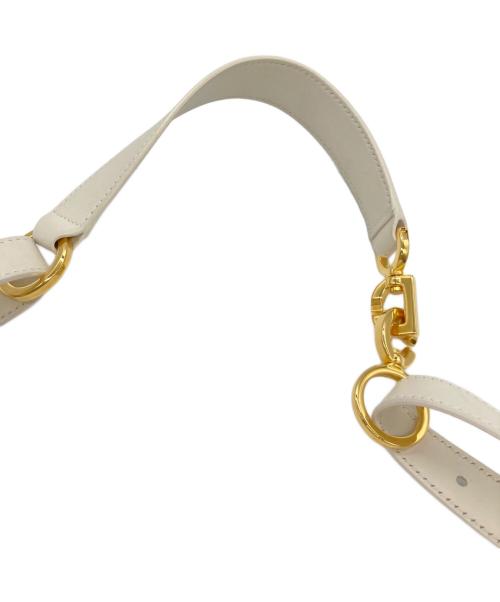 Christian Dior（クリスチャン ディオール）Christian Dior (クリスチャン ディオール) ミニボストンバッグ ホワイトの古着・服飾アイテム