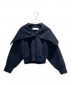 Christian Diorクリスチャン ディオール）の古着「オーバーサイズ襟付き ボンバージャケット」｜ネイビー