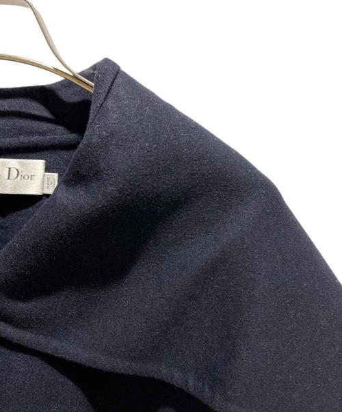 Christian Dior（クリスチャン ディオール）Christian Dior (クリスチャン ディオール) オーバーサイズ襟付き ボンバージャケット ネイビー サイズ:34の古着・服飾アイテム