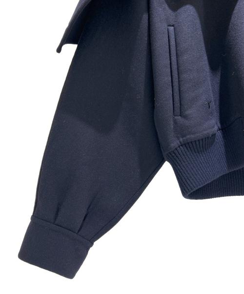 Christian Dior（クリスチャン ディオール）Christian Dior (クリスチャン ディオール) オーバーサイズ襟付き ボンバージャケット ネイビー サイズ:34の古着・服飾アイテム