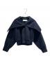 Christian Dior（クリスチャン ディオール）の古着「オーバーサイズ襟付き ボンバージャケット」｜ネイビー