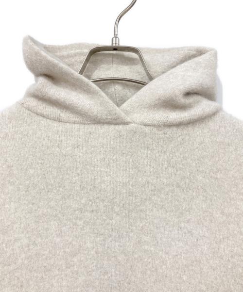 BALLSEY（ボールジィ）BALLSEY (ボールジィ) ニットパーカー ベージュ サイズ:XSサイズの古着・服飾アイテム