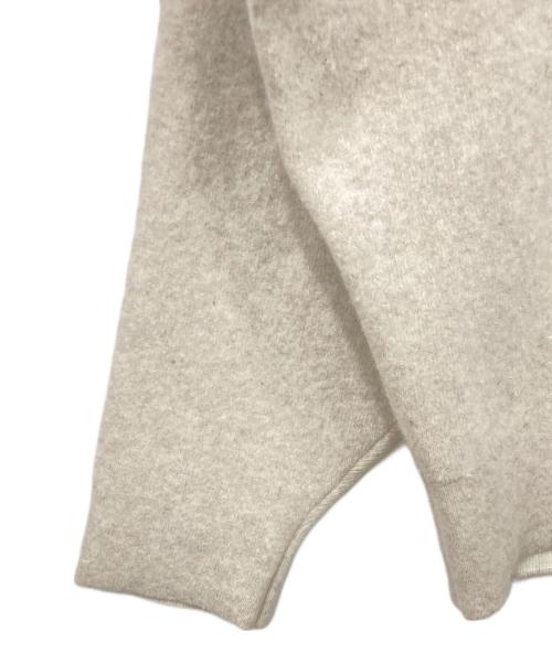 BALLSEY（ボールジィ）BALLSEY (ボールジィ) ニットパーカー ベージュ サイズ:XSサイズの古着・服飾アイテム