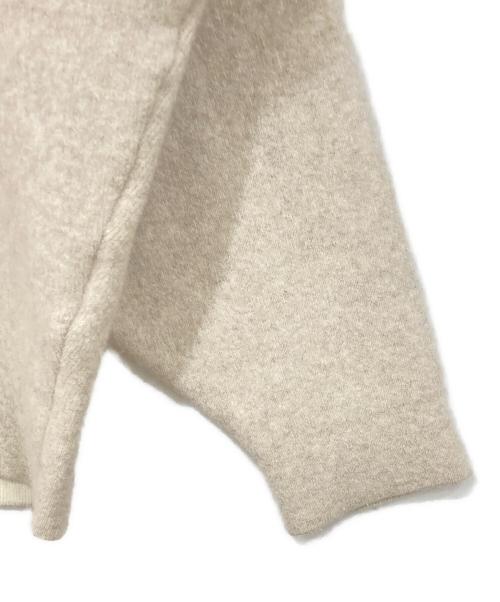 BALLSEY（ボールジィ）BALLSEY (ボールジィ) ニットパーカー ベージュ サイズ:XSサイズの古着・服飾アイテム