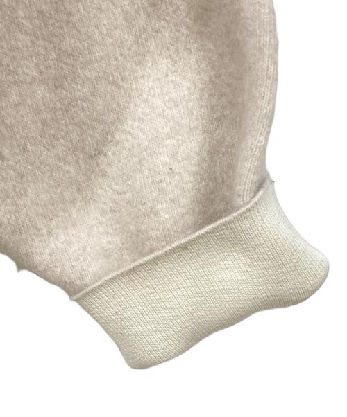 BALLSEY（ボールジィ）BALLSEY (ボールジィ) ニットパーカー ベージュ サイズ:XSサイズの古着・服飾アイテム
