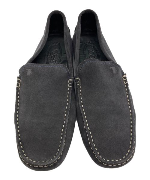 TOD'S（トッズ）TOD'S (トッズ) ドライビングシューズ グレー サイズ:6 1/2の古着・服飾アイテム
