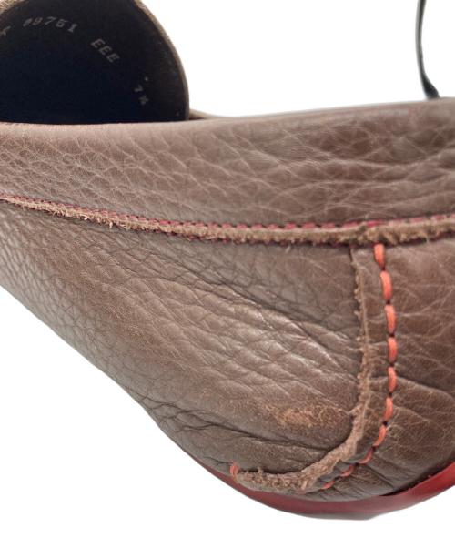 Salvatore Ferragamo（サルヴァトーレ フェラガモ）Salvatore Ferragamo (サルヴァトーレ フェラガモ) ドライビングシューズ ブラウン サイズ:25.5cmの古着・服飾アイテム