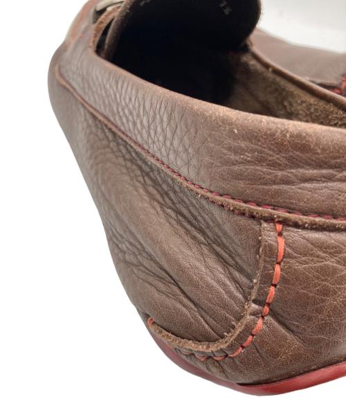 Salvatore Ferragamo（サルヴァトーレ フェラガモ）Salvatore Ferragamo (サルヴァトーレ フェラガモ) ドライビングシューズ ブラウン サイズ:25.5cmの古着・服飾アイテム