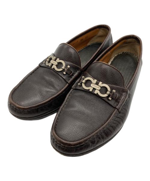 SCOTCH GRAIN（スコッチグレイン）SCOTCH GRAIN (スコッチグレイン) メダリオンシューズ ブラック サイズ:8 1/2の古着・服飾アイテム