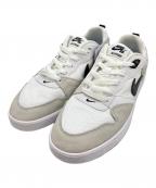 NIKEナイキ）の古着「ローカットスニーカー」｜ホワイト×ベージュ