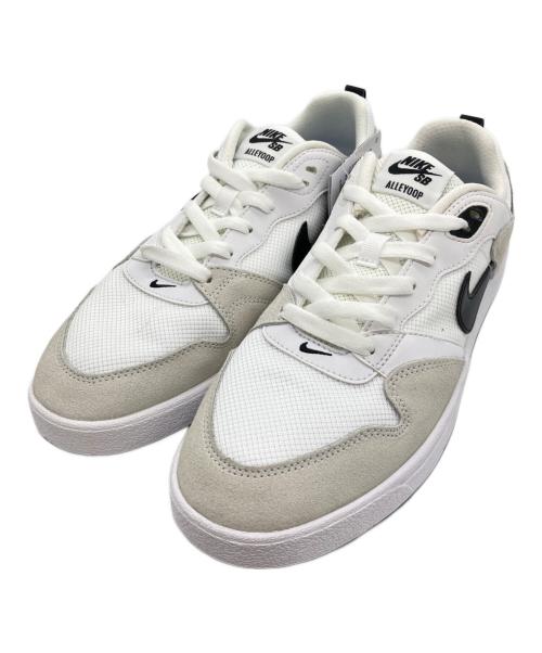 NIKE（ナイキ）NIKE (ナイキ) ローカットスニーカー ホワイト×ベージュ サイズ:27.5cm 未使用品の古着・服飾アイテム