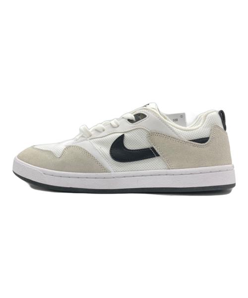 NIKE（ナイキ）NIKE (ナイキ) ローカットスニーカー ホワイト×ベージュ サイズ:27.5cm 未使用品の古着・服飾アイテム