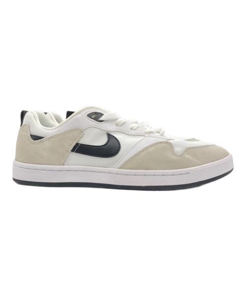 NIKE（ナイキ）NIKE (ナイキ) ローカットスニーカー ホワイト×ベージュ サイズ:27.5cm 未使用品の古着・服飾アイテム