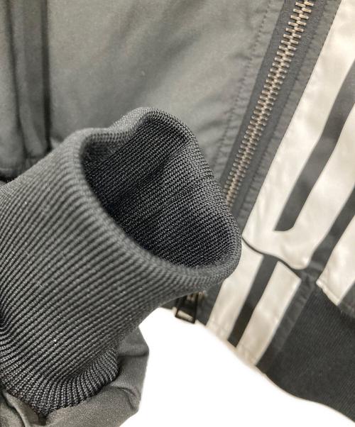 Christian Dior（クリスチャン ディオール）Christian Dior (クリスチャン ディオール) クロップドボンバージャケット ブラック×ホワイト サイズ:SIZE 34の古着・服飾アイテム
