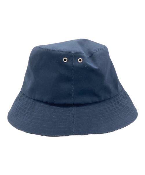 Christian Dior（クリスチャン ディオール）Christian Dior (クリスチャン ディオール) ボブハット ネイビー×ベージュ サイズ:SIZE 56の古着・服飾アイテム