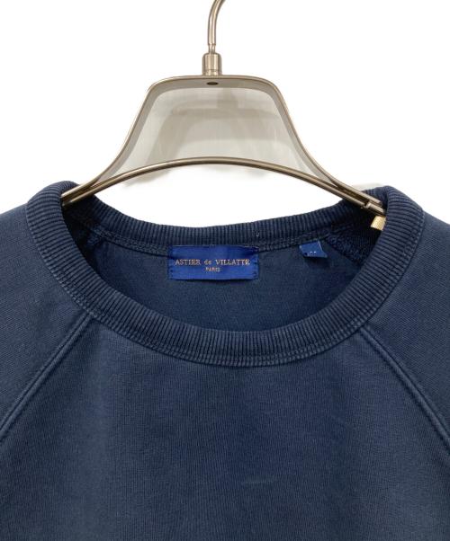 ASTIER de VILATTE（アスティエドヴィラット）ASTIER de VILATTE (アスティエドヴィラット) スウェット ネイビー サイズ:Mサイズの古着・服飾アイテム