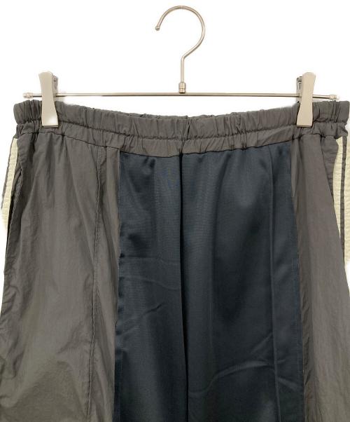 etsinta（エシンタ）etsinta (エシンタ) リメイクトラックパンツ グレー×ネイビー サイズ:Mサイズの古着・服飾アイテム