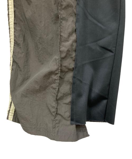 etsinta（エシンタ）etsinta (エシンタ) リメイクトラックパンツ グレー×ネイビー サイズ:Mサイズの古着・服飾アイテム