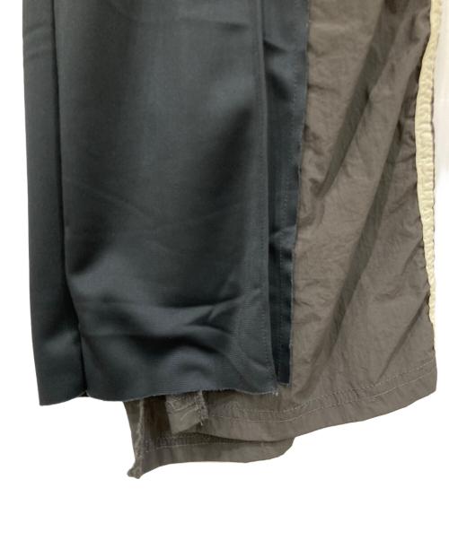 etsinta（エシンタ）etsinta (エシンタ) リメイクトラックパンツ グレー×ネイビー サイズ:Mサイズの古着・服飾アイテム