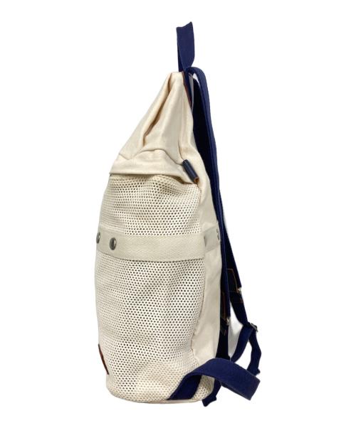 PORTER（ポーター）PORTER (ポーター) メッシュリュック アイボリー×ネイビーの古着・服飾アイテム