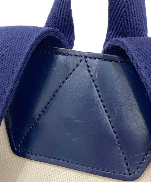 PORTER（ポーター）PORTER (ポーター) メッシュリュック アイボリー×ネイビーの古着・服飾アイテム