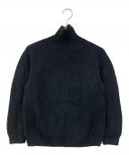 BATONERバトナ―）の古着「厚手ニット」｜ブラック