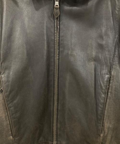 MARC NEW YORK（マークニューヨーク）MARC NEW YORK (マークニューヨーク) ライナー付きレザージャケット ダークブラウン サイズ:Mの古着・服飾アイテム