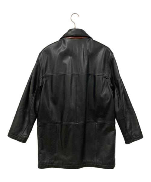 Timberland（ティンバーランド）Timberland (ティンバーランド) レザーコート ブラック サイズ:SIZE Freeの古着・服飾アイテム