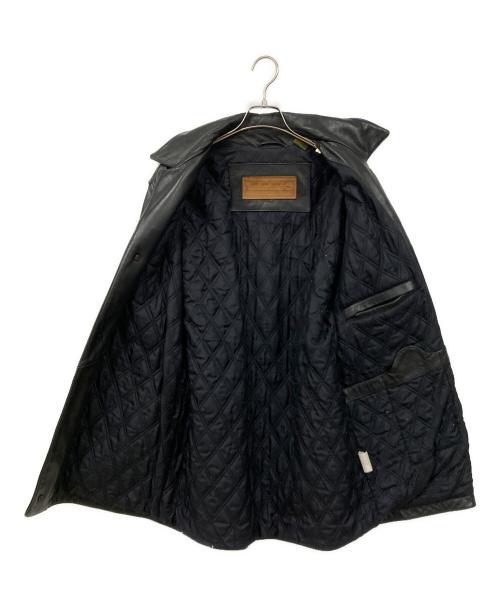 Timberland（ティンバーランド）Timberland (ティンバーランド) レザーコート ブラック サイズ:SIZE Freeの古着・服飾アイテム
