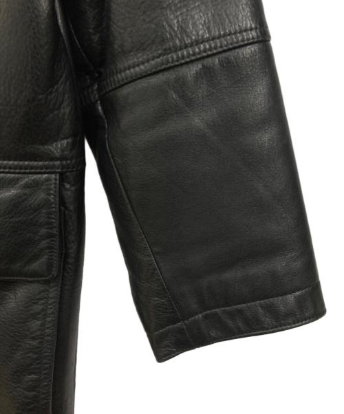 Timberland（ティンバーランド）Timberland (ティンバーランド) レザーコート ブラック サイズ:SIZE Freeの古着・服飾アイテム