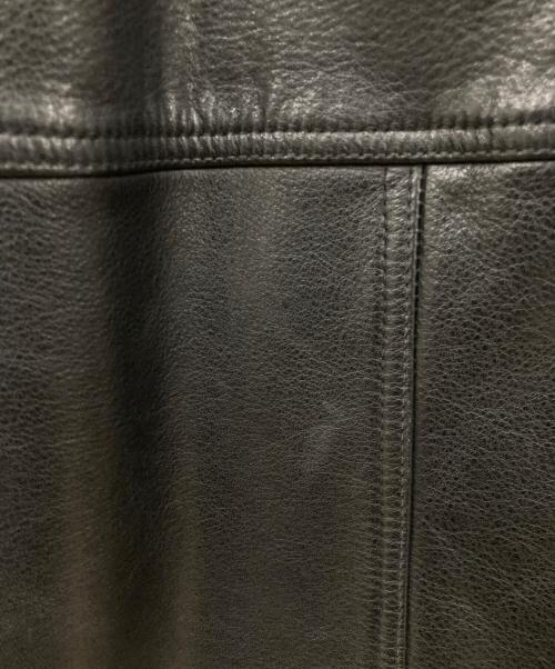 Timberland（ティンバーランド）Timberland (ティンバーランド) レザーコート ブラック サイズ:SIZE Freeの古着・服飾アイテム