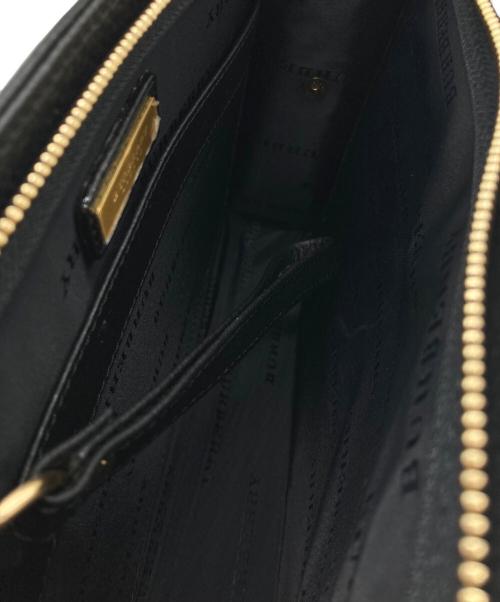 BURBERRY（バーバリー）BURBERRY (バーバリー) セカンドバッグ ブラックの古着・服飾アイテム