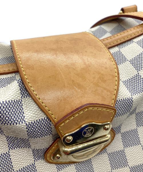 LOUIS VUITTON（ルイ ヴィトン）LOUIS VUITTON (ルイ ヴィトン) ハンドバッグ アイボリー×ブラウンの古着・服飾アイテム