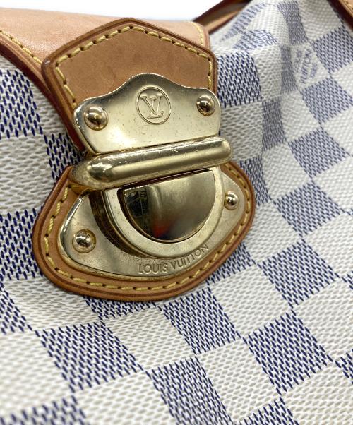 LOUIS VUITTON（ルイ ヴィトン）LOUIS VUITTON (ルイ ヴィトン) ハンドバッグ アイボリー×ブラウンの古着・服飾アイテム