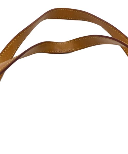 LOUIS VUITTON（ルイ ヴィトン）LOUIS VUITTON (ルイ ヴィトン) ハンドバッグ アイボリー×ブラウンの古着・服飾アイテム