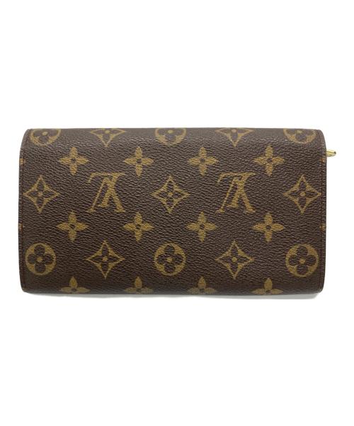 LOUIS VUITTON（ルイ ヴィトン）LOUIS VUITTON (ルイ ヴィトン) 長財布 ブラウンの古着・服飾アイテム