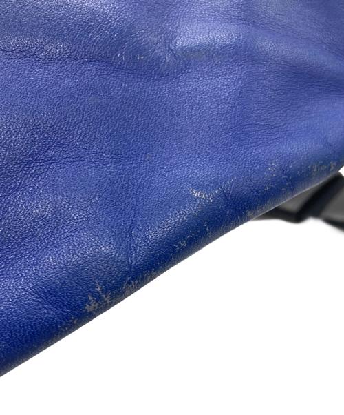 COACH（コーチ）COACH (コーチ) ボディバッグ ブルー×ブラックの古着・服飾アイテム