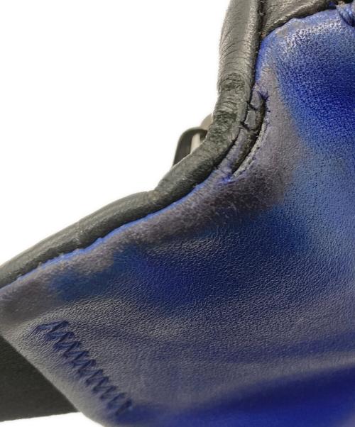 COACH（コーチ）COACH (コーチ) ボディバッグ ブルー×ブラックの古着・服飾アイテム