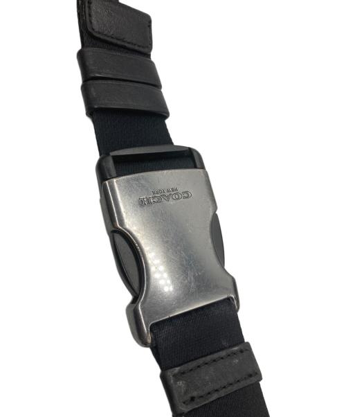 COACH（コーチ）COACH (コーチ) ボディバッグ ブルー×ブラックの古着・服飾アイテム