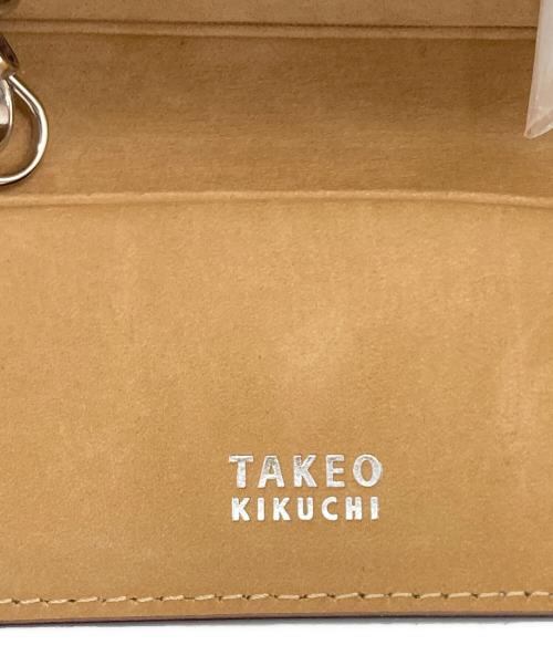 TAKEO KIKUCHI（タケオキクチ）TAKEO KIKUCHI (タケオキクチ) 4連キーケース アイボリーの古着・服飾アイテム