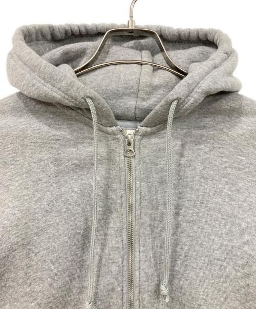 LOOPWHEELER（ループウィラー）LOOPWHEELER (ループウィラー) BEAMS PLUS (ビームスプラス) ジップパーカー グレー サイズ:Lの古着・服飾アイテム