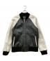 G-STAR RAW（ジースターロゥ）の古着「ピックレザージャケット」｜ブラック×ホワイト
