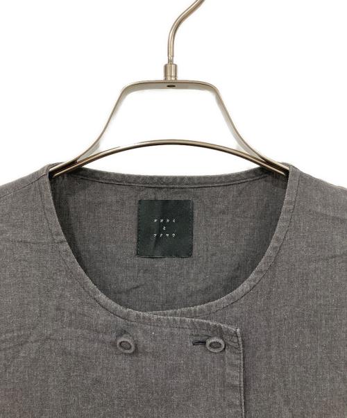 オオカミとフクロウ（オオカミトフクロウ）オオカミとフクロウ (オオカミトフクロウ) 長袖ワンピース ブラック サイズ:SIZE 記載なしの古着・服飾アイテム