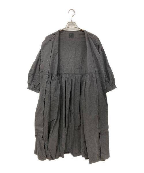 オオカミとフクロウ（オオカミトフクロウ）オオカミとフクロウ (オオカミトフクロウ) 長袖ワンピース ブラック サイズ:SIZE 記載なしの古着・服飾アイテム