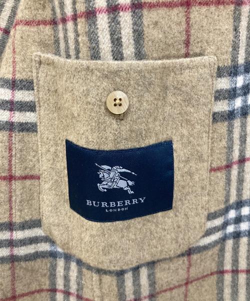 BURBERRY LONDON（バーバリーロンドン）BURBERRY LONDON (バーバリーロンドン) ウールジャケット ブラウン サイズ:Mサイズの古着・服飾アイテム