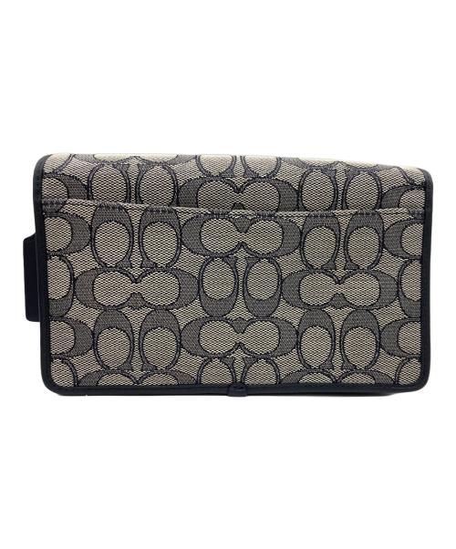 COACH（コーチ）COACH (コーチ) フォルドオーバークロスボディ ネイビー×グレーの古着・服飾アイテム