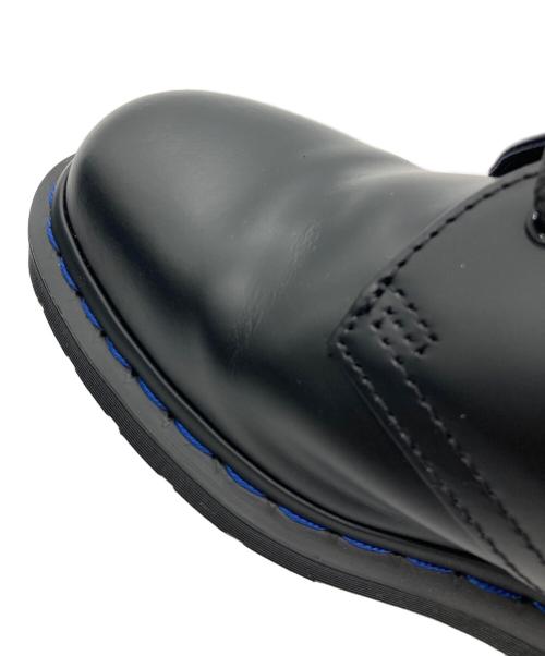 Dr.Martens（ドクターマーチン）Dr.Martens (ドクターマーチン) 3ホールシューズ ブラック×ブルー サイズ:26cmの古着・服飾アイテム